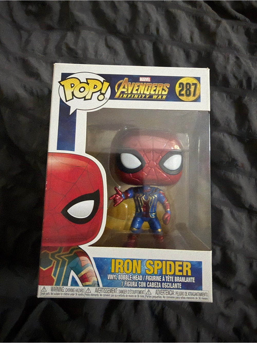 Funko Pop! Marvel Iron Spider #287 Avengers Infinity War Spider-Man